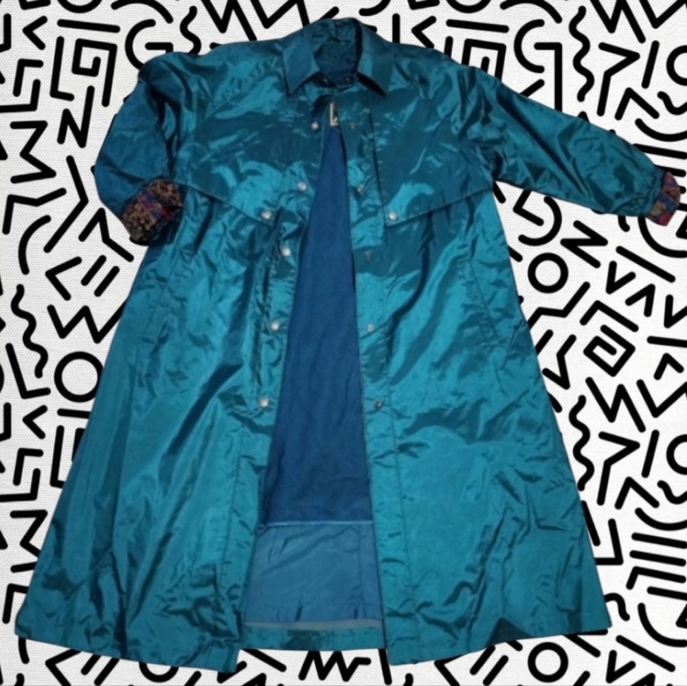 Womens vintage trench coat